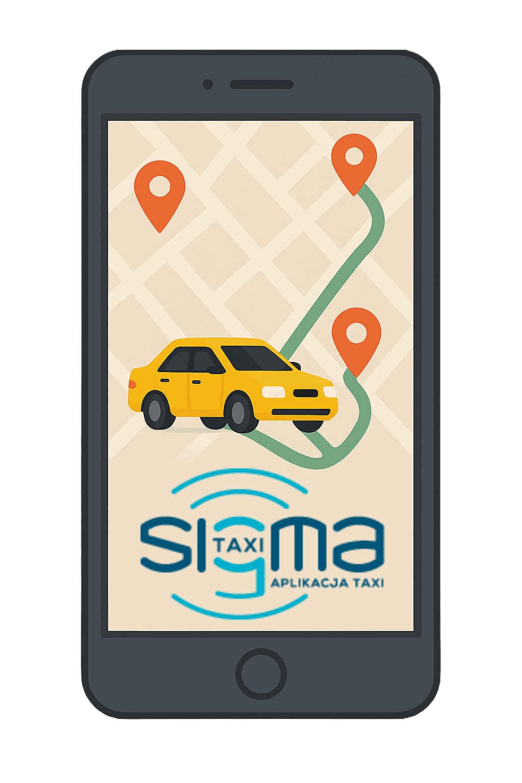 Aplikacja do zamawiania Taxi Kołobrzeg - Sigma Taxi